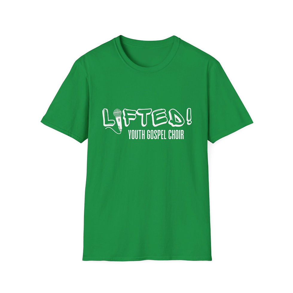 Miniatura: Unisex Softstyle T-Shirt | Lifted! Original Logo with Affirmation