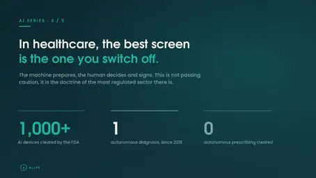 In healthcare, the best screen is the one you switch off