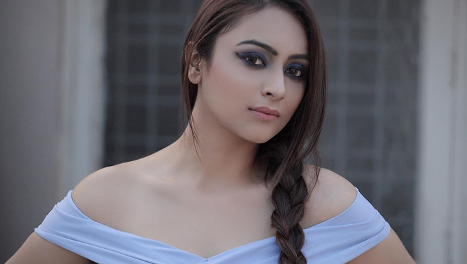 Professional portfolio photography session for an aspiring actor or model in Delhi NCR