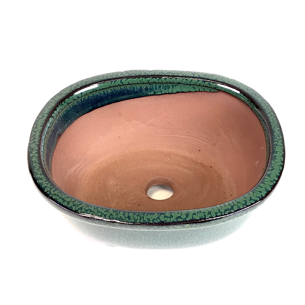 Miniature : 13 x 11 x 6  cm Verte