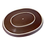 Miniature : Soucoupe marron en céramique ovale de 37 x 30 x 2 cm