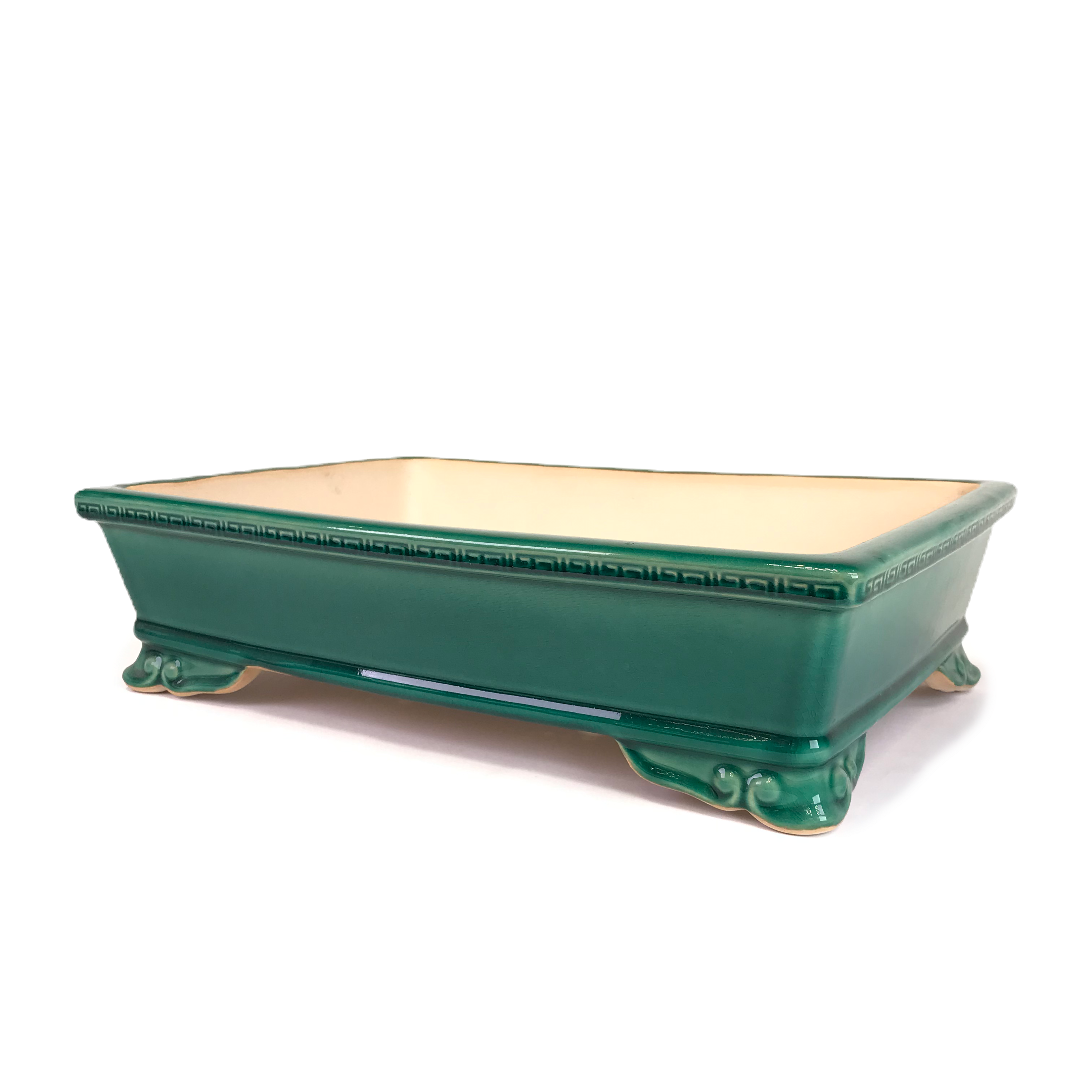 40 x 27 x 10 cm Verte Céramique artisanale unique