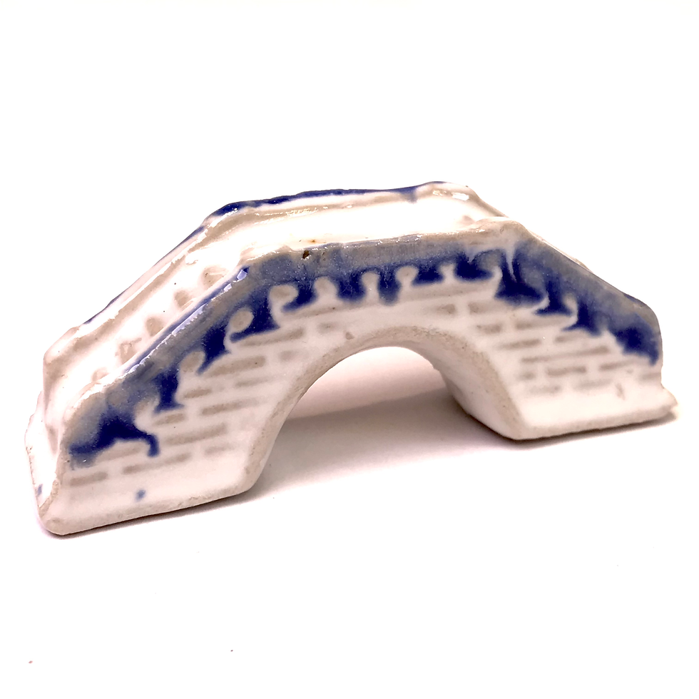 Miniature : Pont de 2,5 cm de hauteur FIGURINE en terre cuite