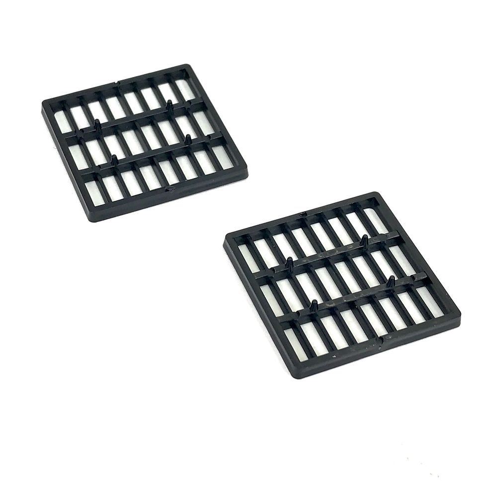 Grilles de rempotage 35 x 35 mm Lot de 2 grilles Japon