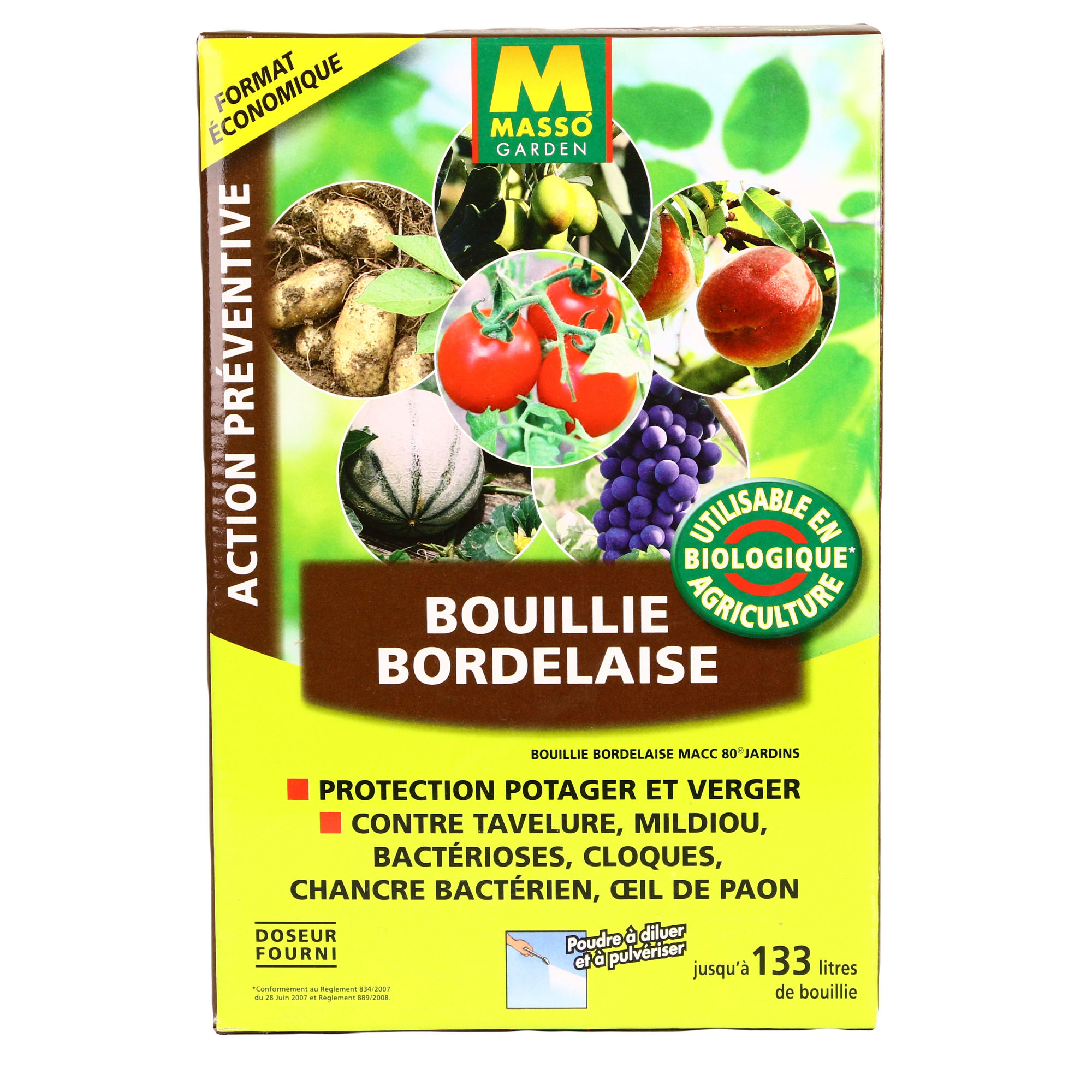 BOUILLIE BORDELAISE Fongicide et bactéricide 800g