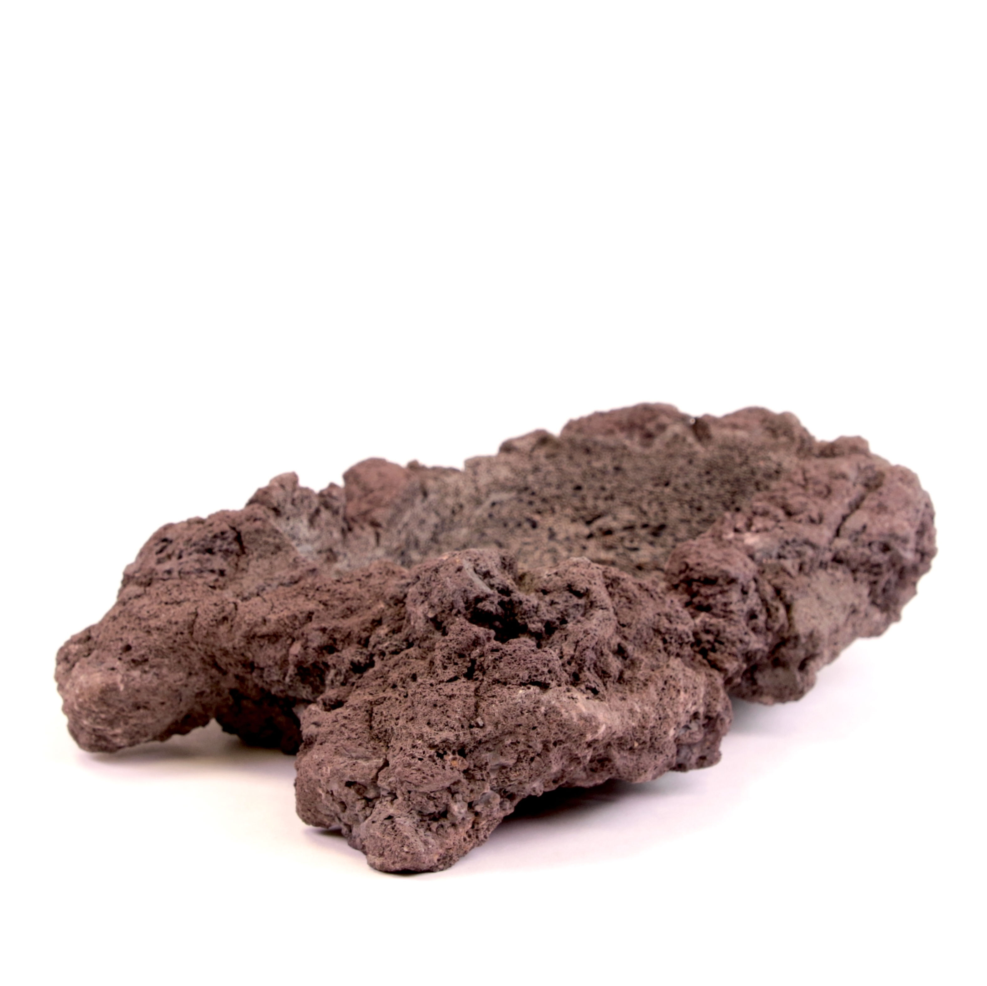 22 x 17 x 7 cm Pot en roche volcanique Carl MALARBET N°9