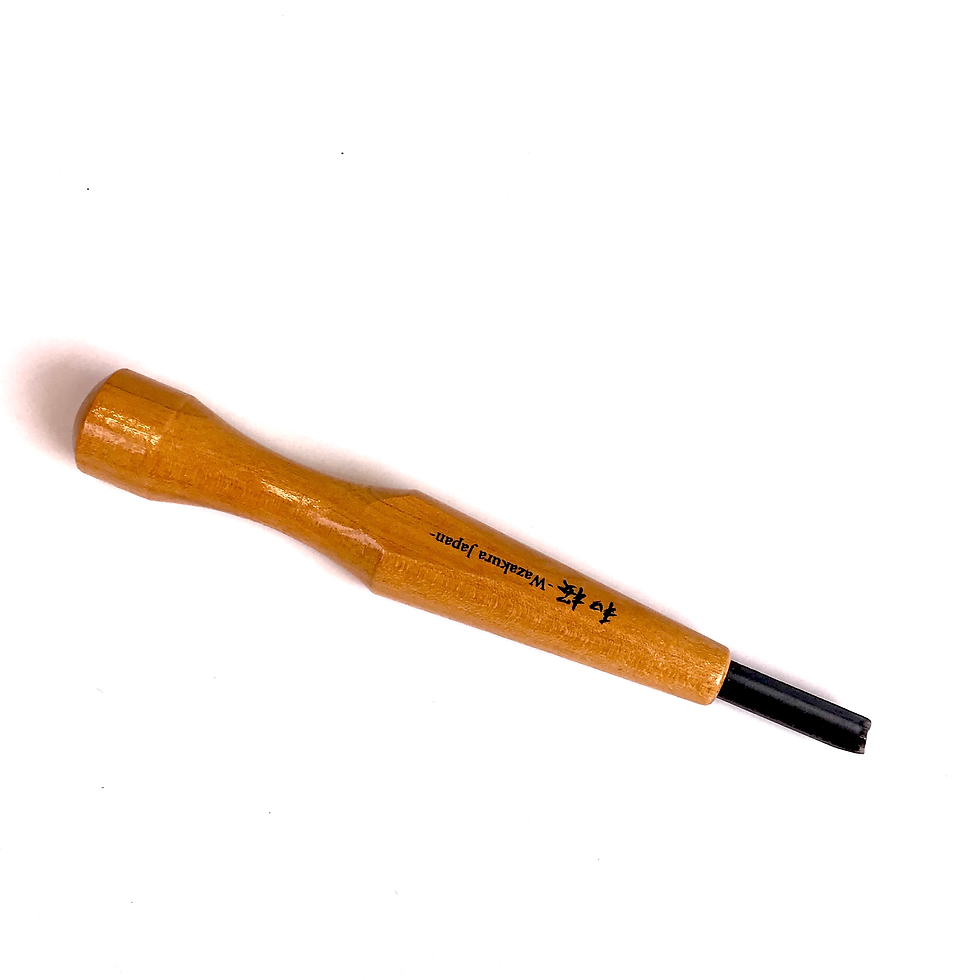 Miniature : CISEAUX à BOIS 145 mm Coupe Arrondi de 6 mm  WAZAKURA