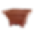 Miniature : 19 x 19 x 11 cm brut