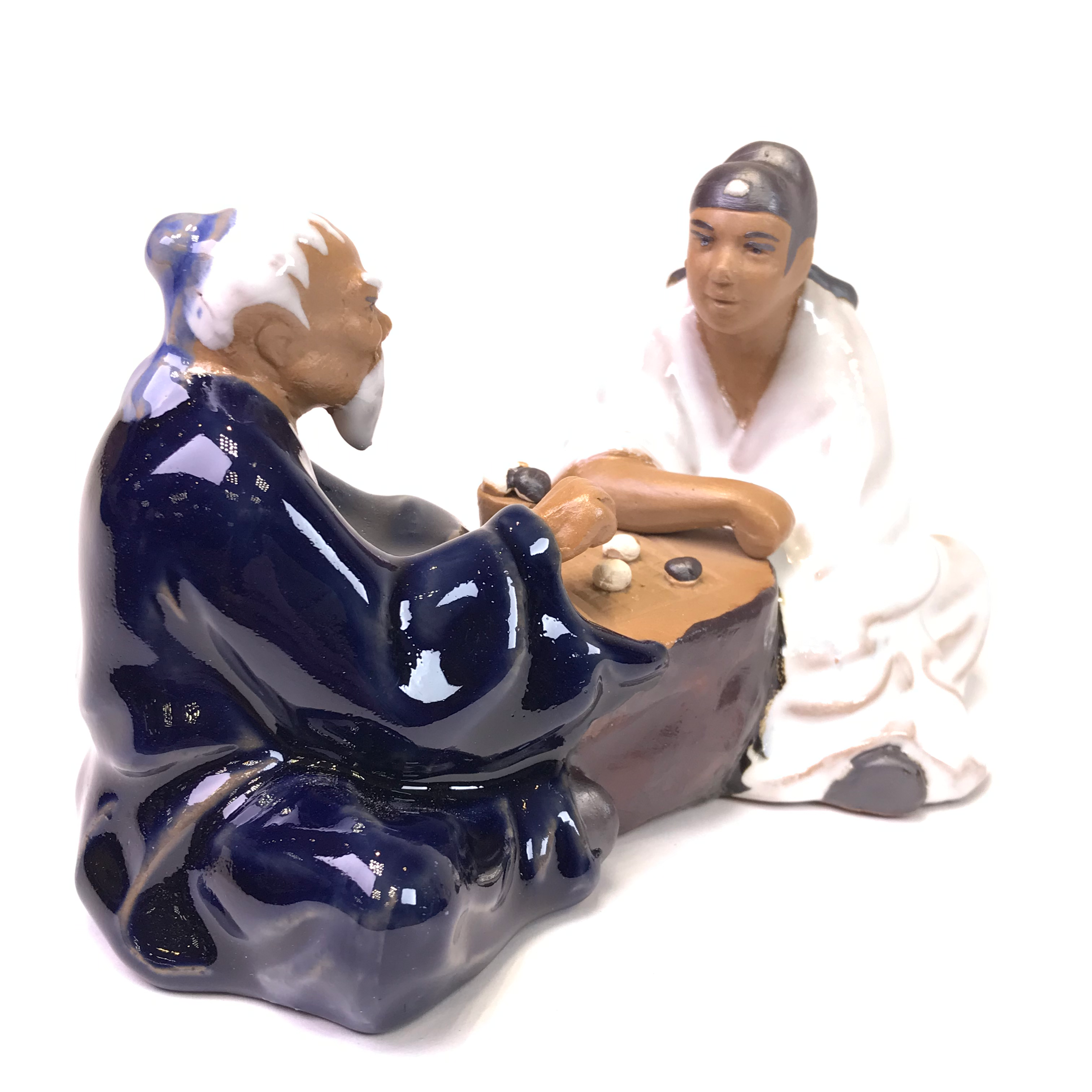 Jeux de go de 9 cm de hauteur FIGURINE en terre cuite