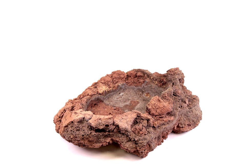 Miniature : 36 x 30 x 13 cm Pot en roche volcanique Carl MALARBET