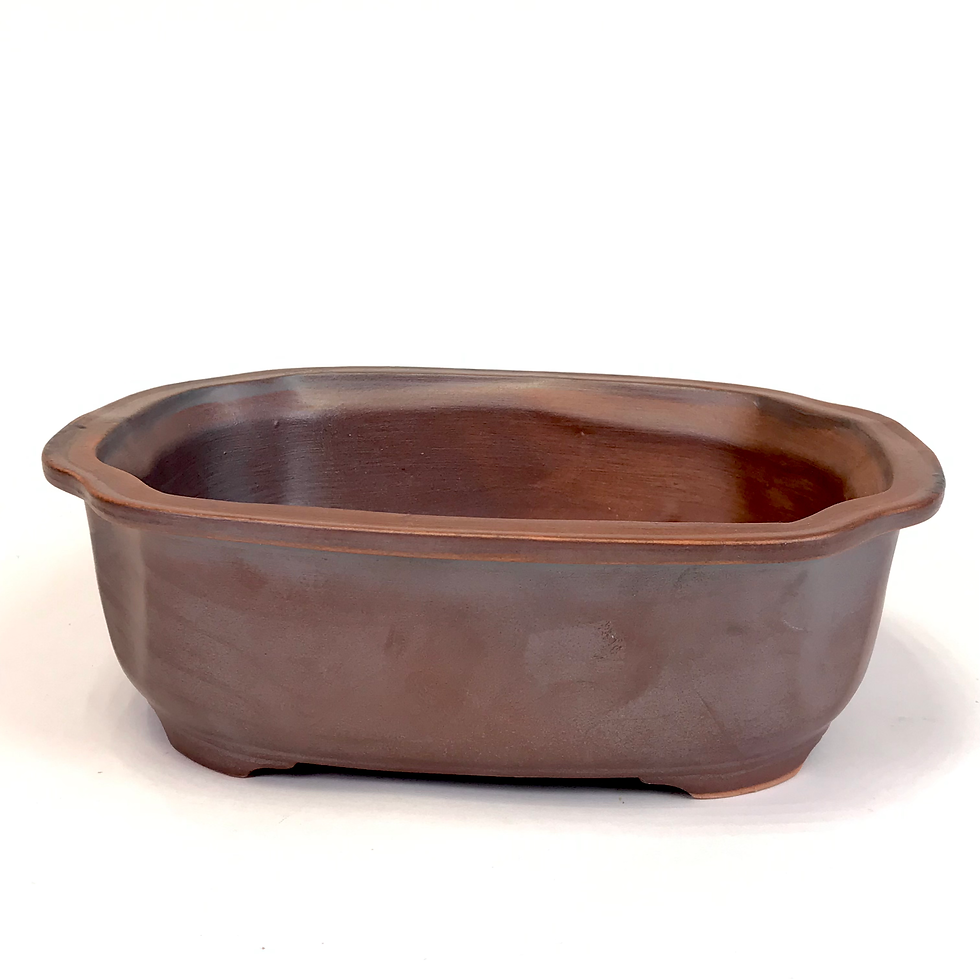 Miniature : 22 x 18 x 7 cm Marron Céramique artisanale unique