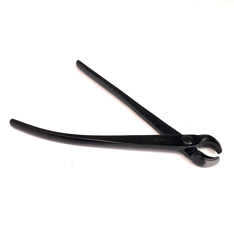 Miniature : PINCE à OEIL 150 mm Coupe de 7 mm pour Shohin et Mame Acier Carbone  KIKUWA