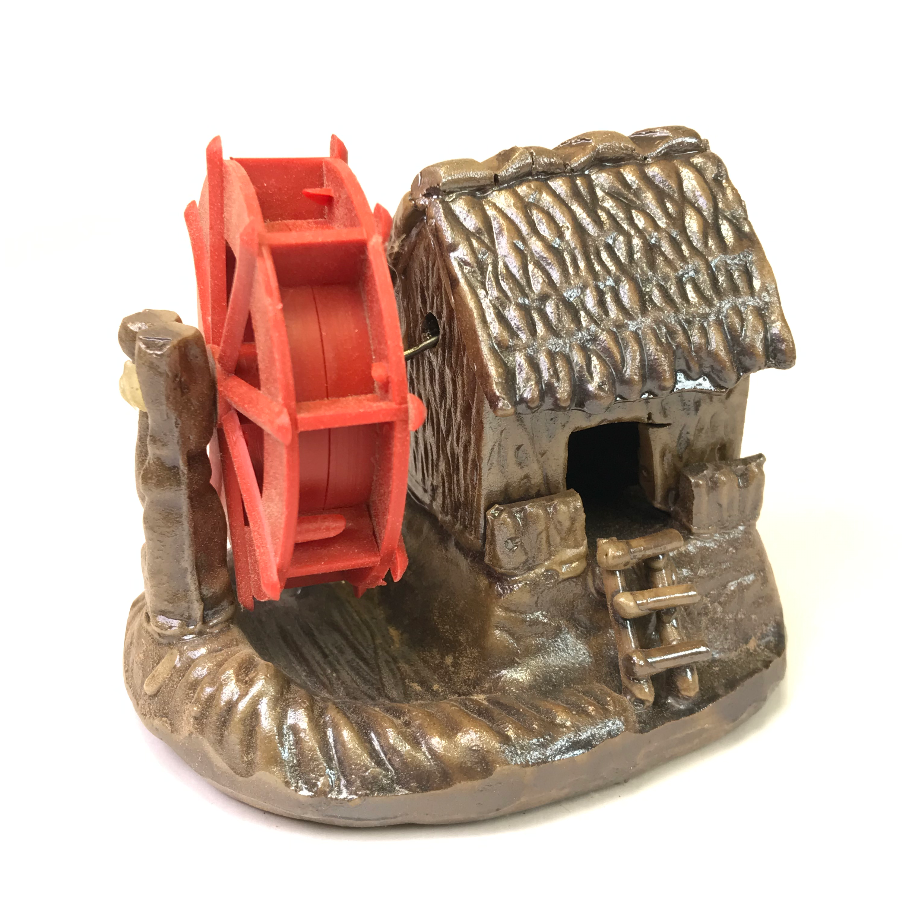 Moulin de 9 cm de hauteur FIGURINE en terre cuite