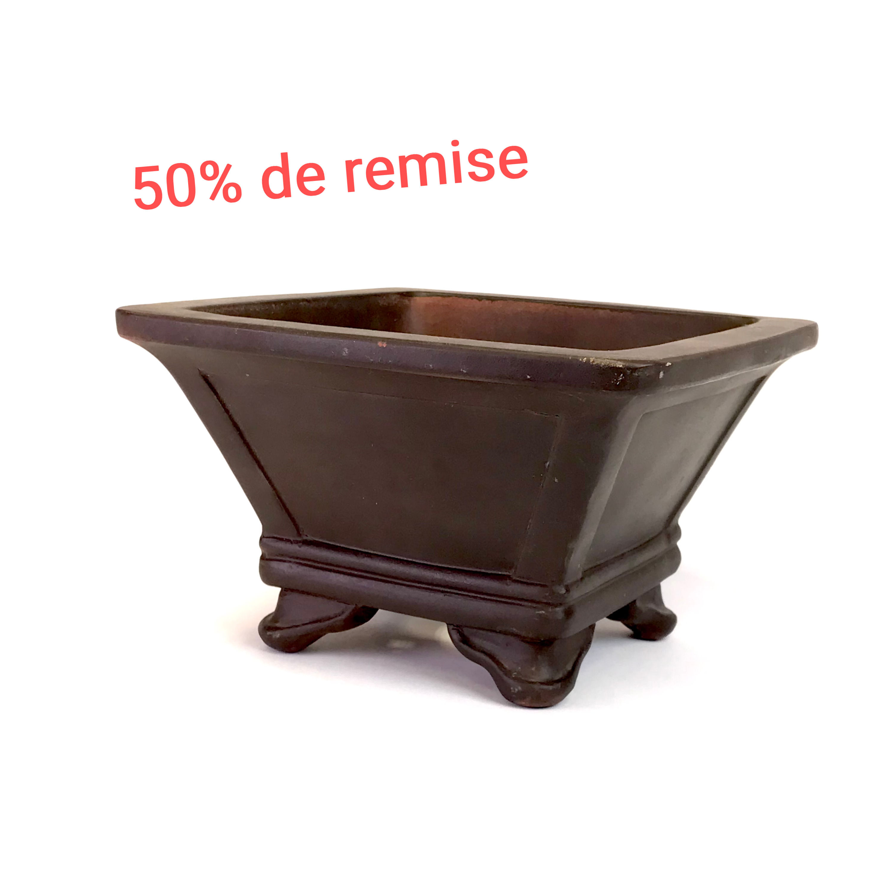 20 x 20 x 12 cm Brut Céramique artisanale unique