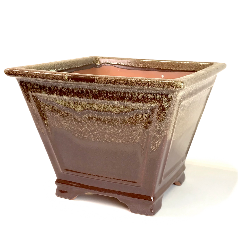 20 x 20 x 15 cm Marron Céramique artisanale unique