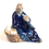 Miniature : Tea time Bleu de 6.5 cm de hauteur FIGURINE en terre cuite