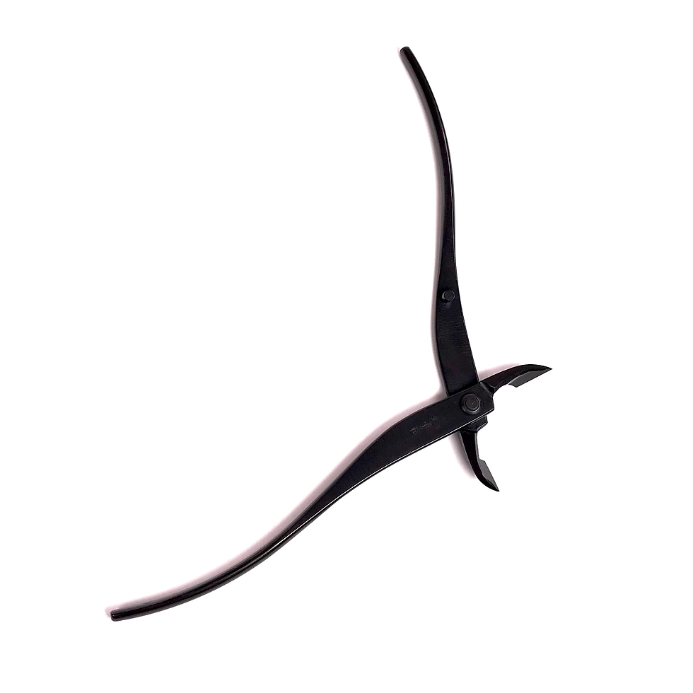 Miniature : PINCE CONCAVE EFFILÉ  180 mm Japonaise en Acier Carbone KIKUWA