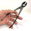 Miniature : PINCE à BRANCHES concave 205 mm Acier Carbone Full Black  KIKUWA Japon