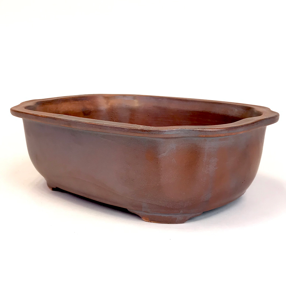 Miniature : 22 x 18 x 7 cm Marron Céramique artisanale unique