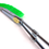 Miniature : BROSSE SOUPLE courbée 230 mm  Nylon  Acier Japon
