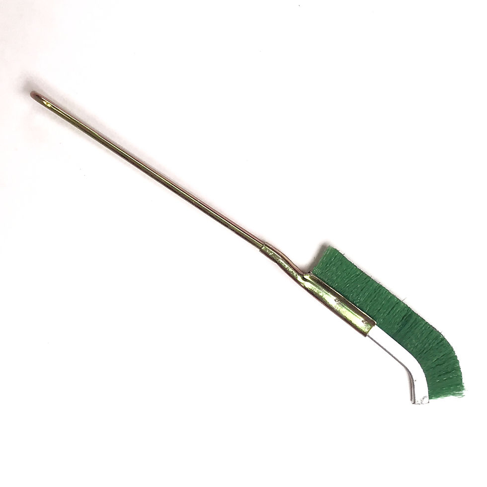 BROSSE SOUPLE 230/240 mm courbée Nylon Acier