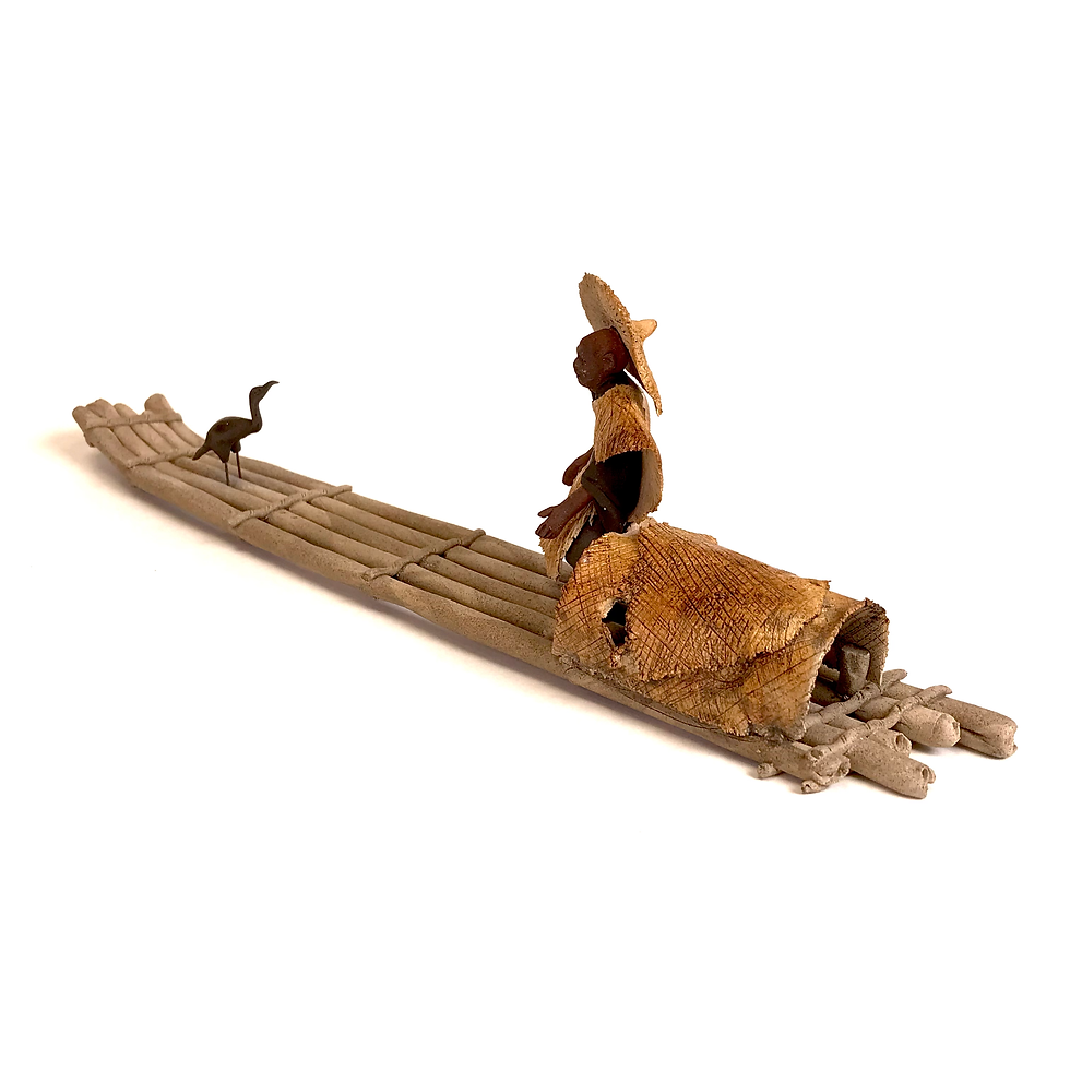 Miniature : Giang 410 FIGURINE d'art en terre cuite