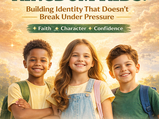 Raising Confident Kingdom Kids: Building Identity That Doesn’t Break Under Pressure