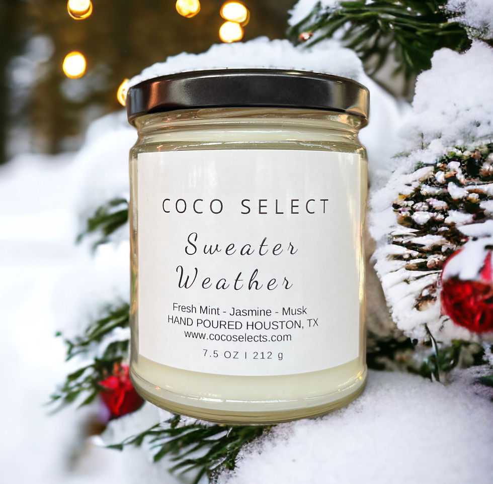Sweater Weather Soy Candle
