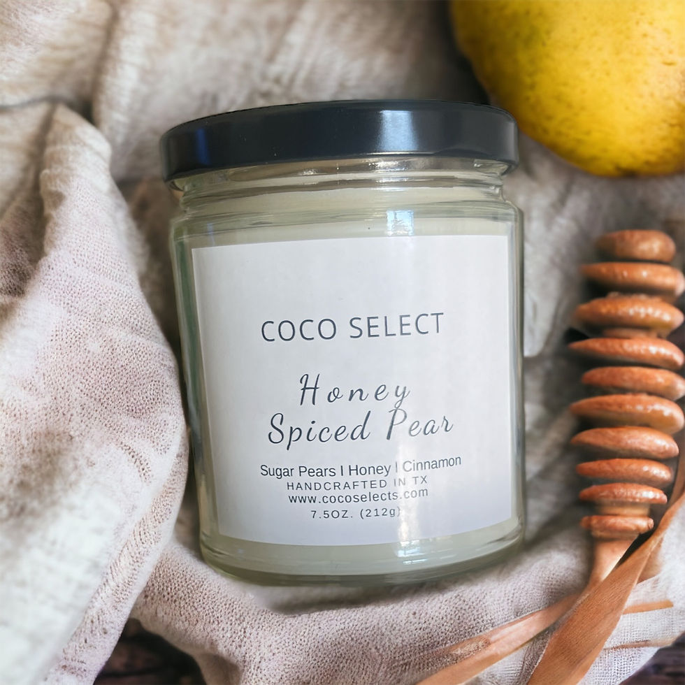 Honey Spiced Pears Candle