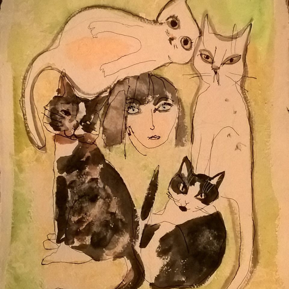 animal ART & cat artist