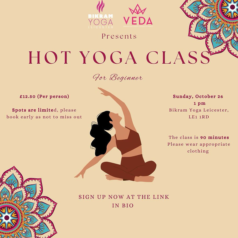 Radiate and Restore with Veda: Hot Yoga