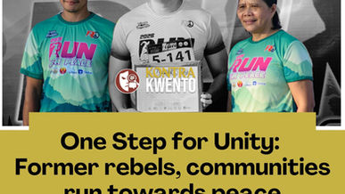 One Step for Unity: Former rebels, communities run towards peace
