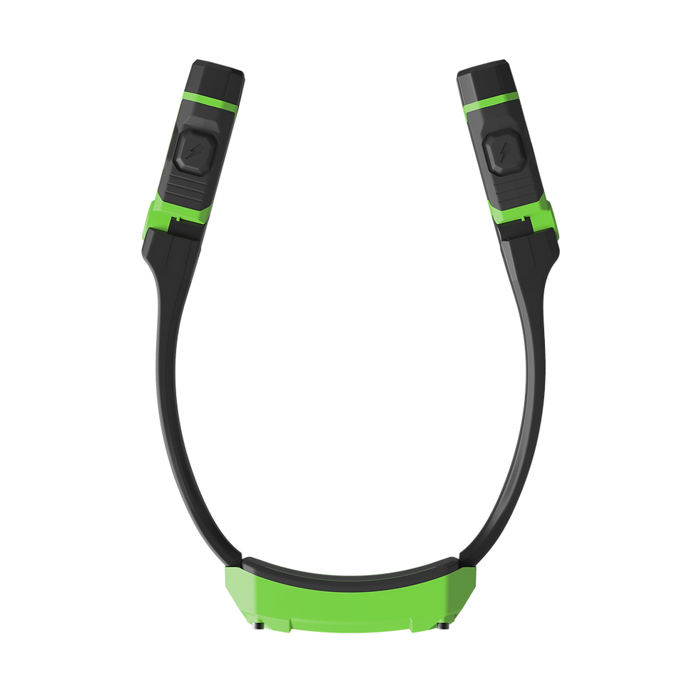 Thumbnail: EZRED 350 Lumens Rechargeable Neck Light - Green