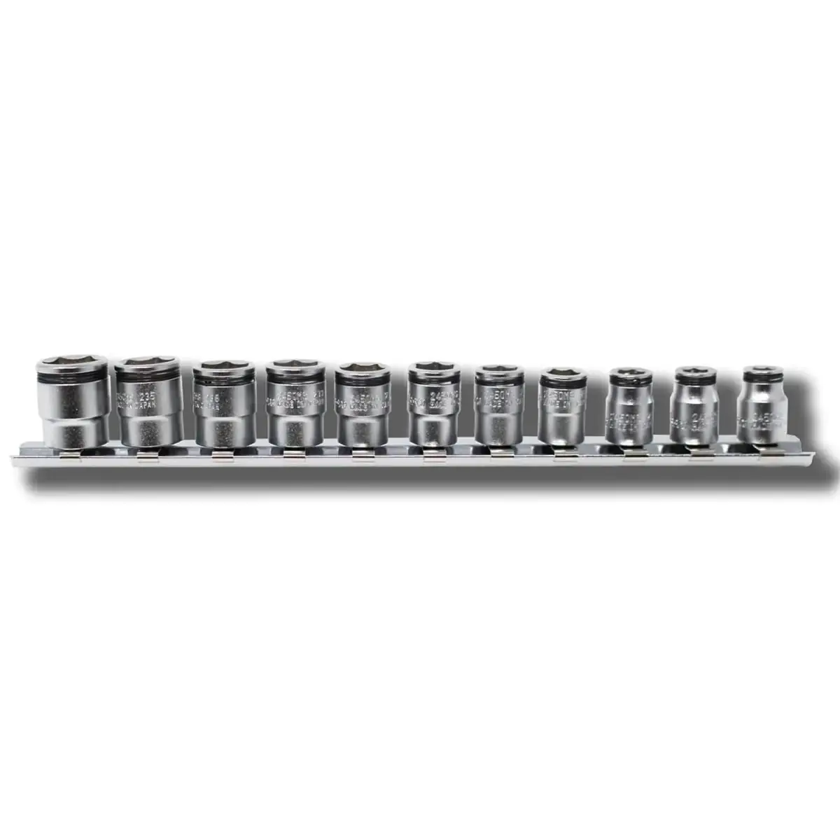 Ko-Ken 1/4 Sq. Dr. Short NUT GRIP® Socket Set, 5-14mm