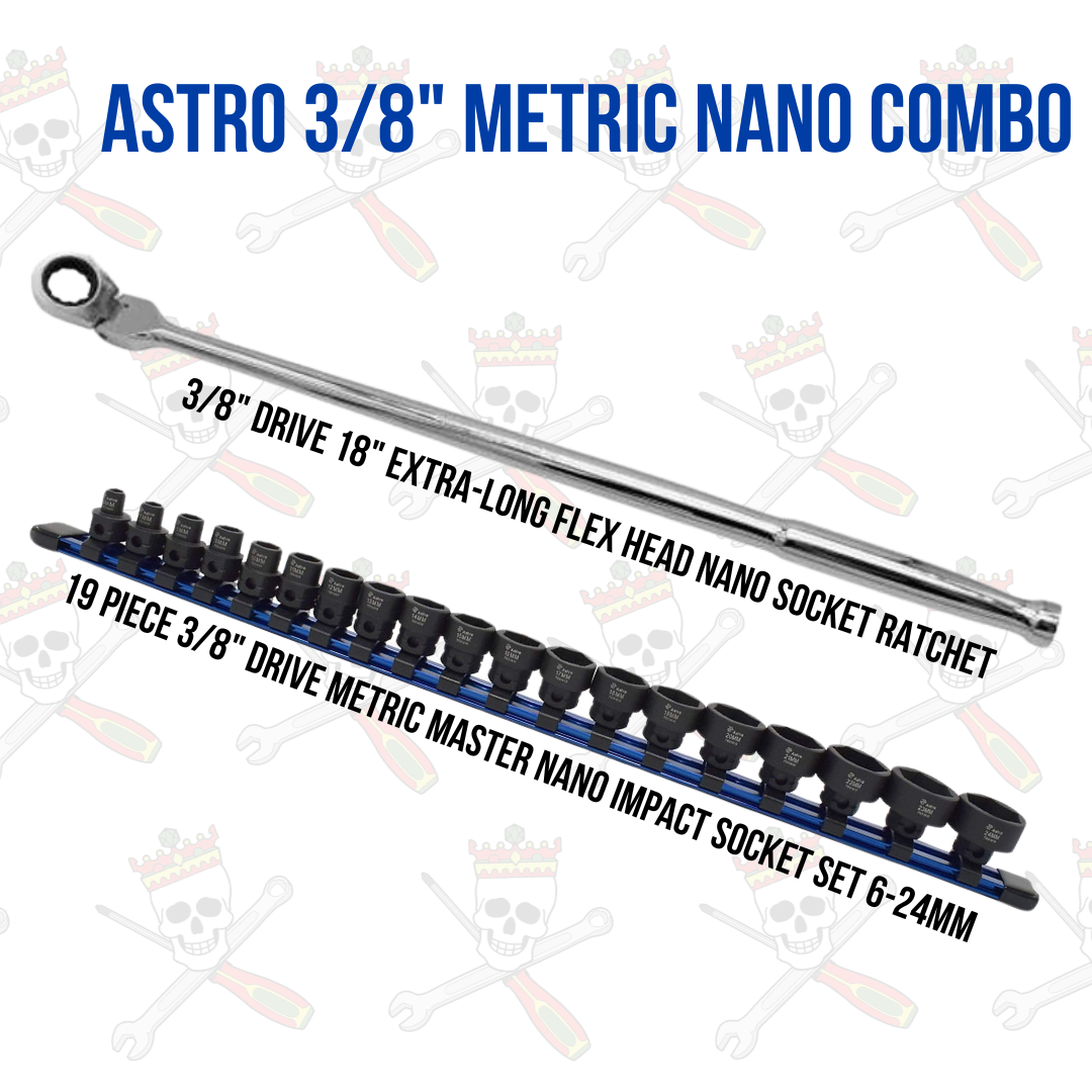 Astro 3/8" Metric Nano Combo