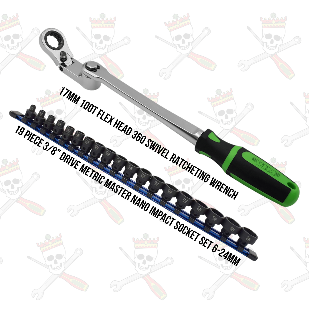 VIM x ASTRO Dual Drive Nano Metric Socket & Ratchet Set