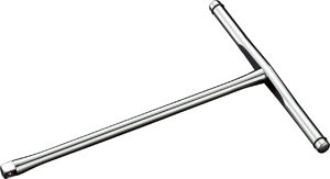 Nepros 3/8" Drive Chrome T-Spinner Handle