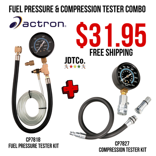 Actron Fuel Pressure & Compression Tester Combo JDTCo.