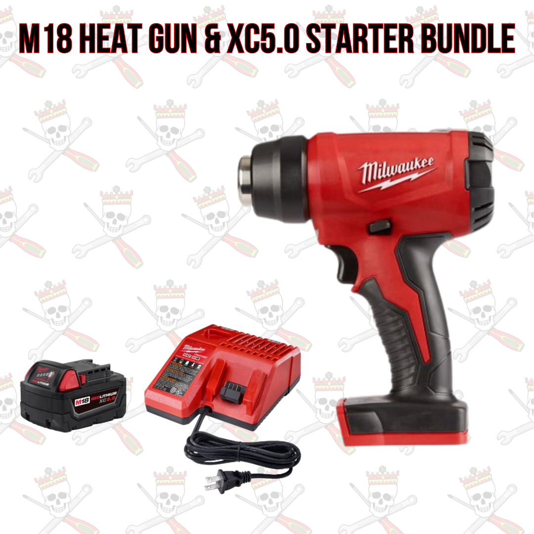 M18 Heat Gun & XC5.0 Starter Bundle