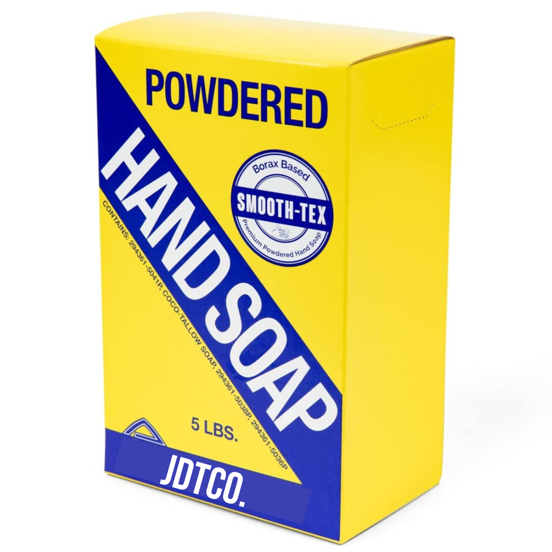 JDTCo. Borax Powdered Gritty Heavy Duty Hand Cleaner - 5lb Box