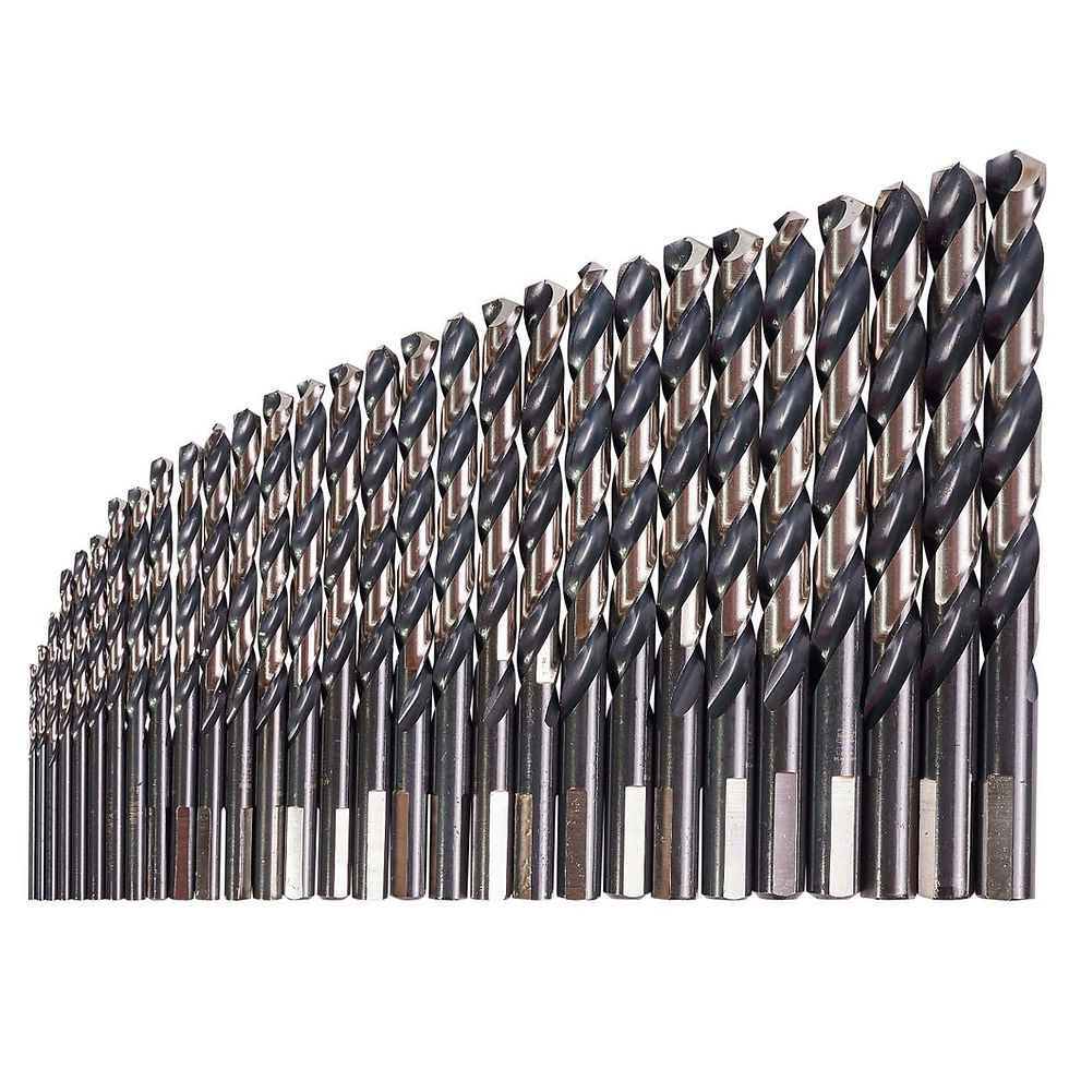 Thumbnail: KnKut 29 Piece Drill Buddy Jobber Length Drill Bit Set 1/16"-1/2" by 64ths