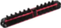 Astro Red 1/4" Drive V12 Locking Magnetic Socket Organizer