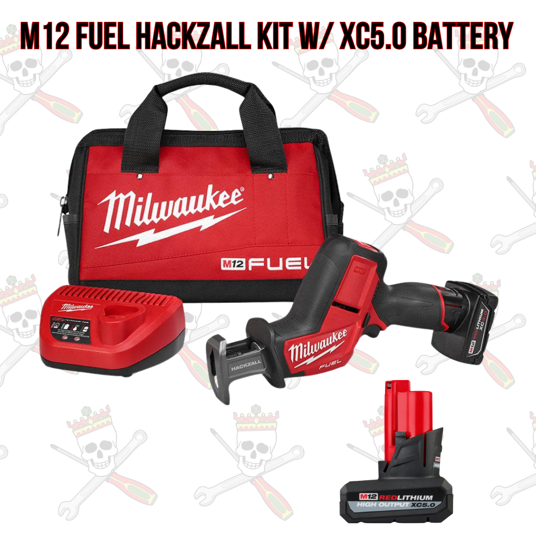 M12 FUEL HACKZALL Kit w/ XC5.0 Battery