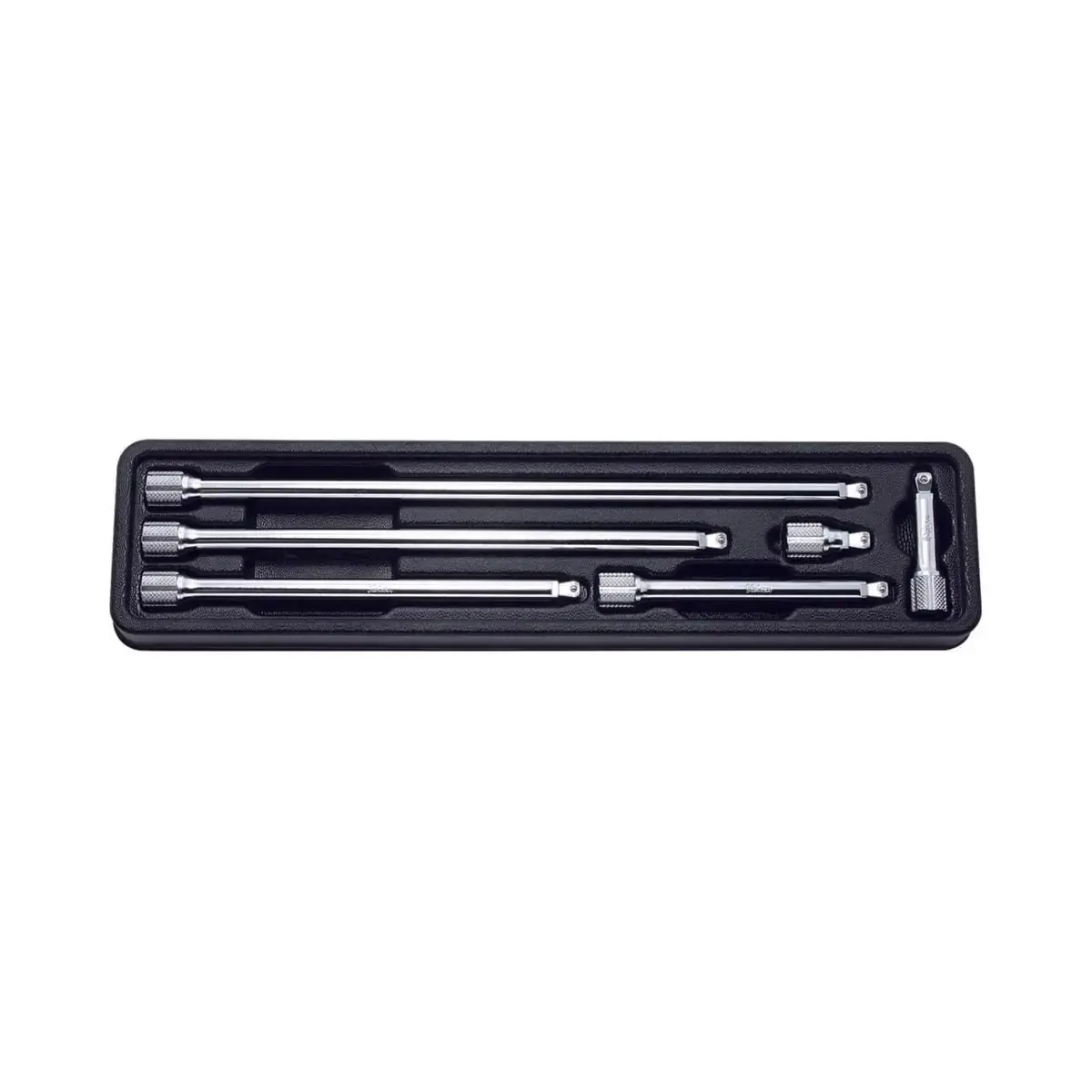 Ko-Ken 1/4 Sq. Dr. Wobble-Fix Extension Bar Set 28-250mm ABS Tray