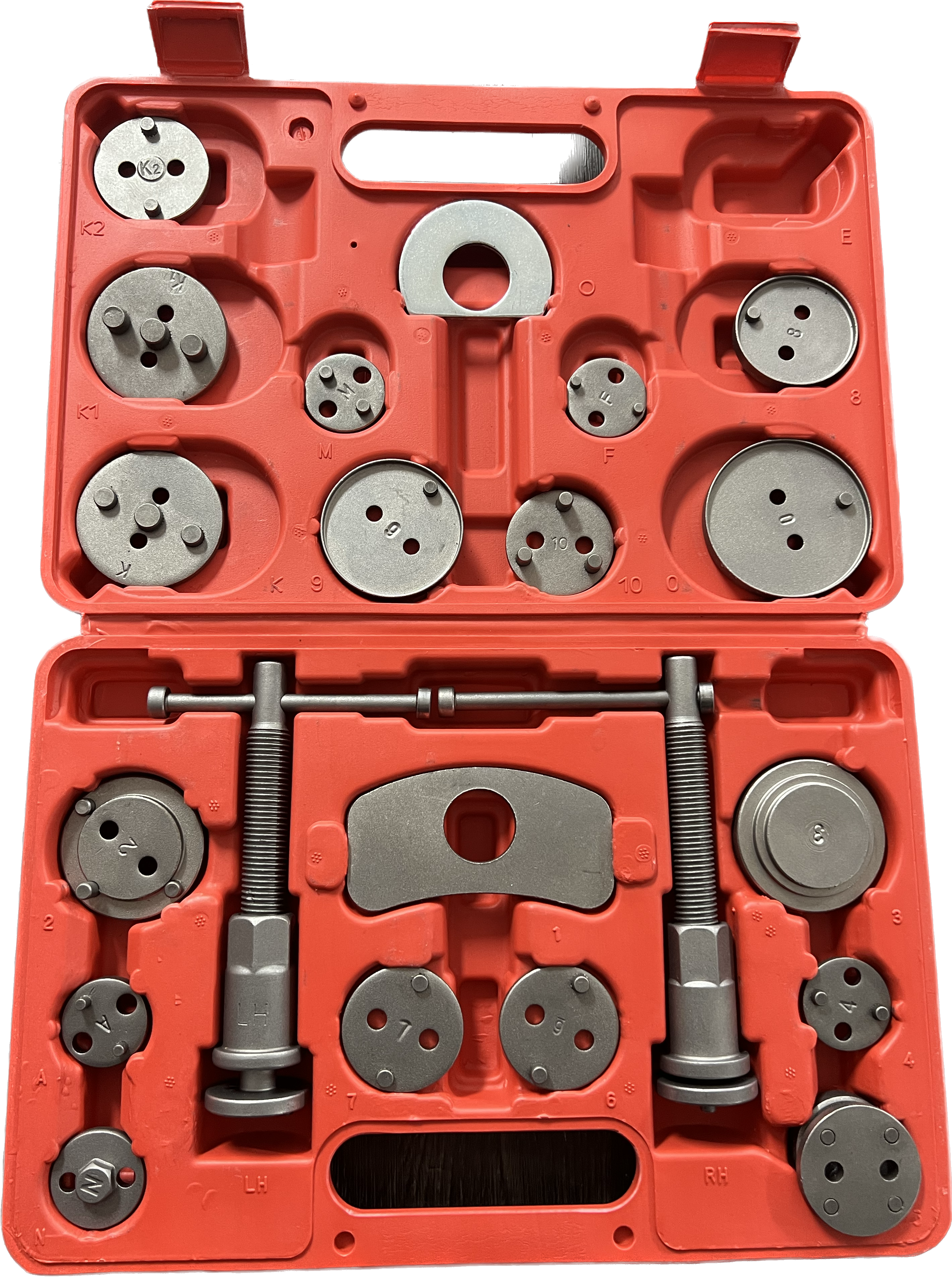 JDTCo. 22pc Brake Caliper Wind Back Tool Kit