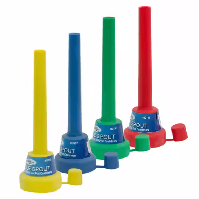 Flexible Spout Funnel - 4-Pack