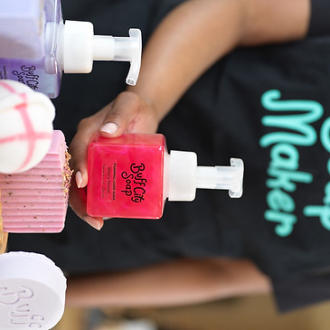 Soap_FoamingHandSoap_BathBomb_Rose_Laven