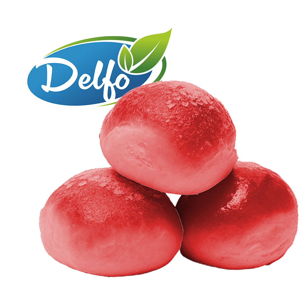 Delfo – Burgerbrötchen rot