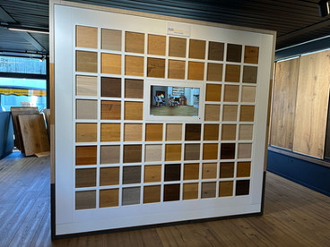 Interaktive Parkettwand