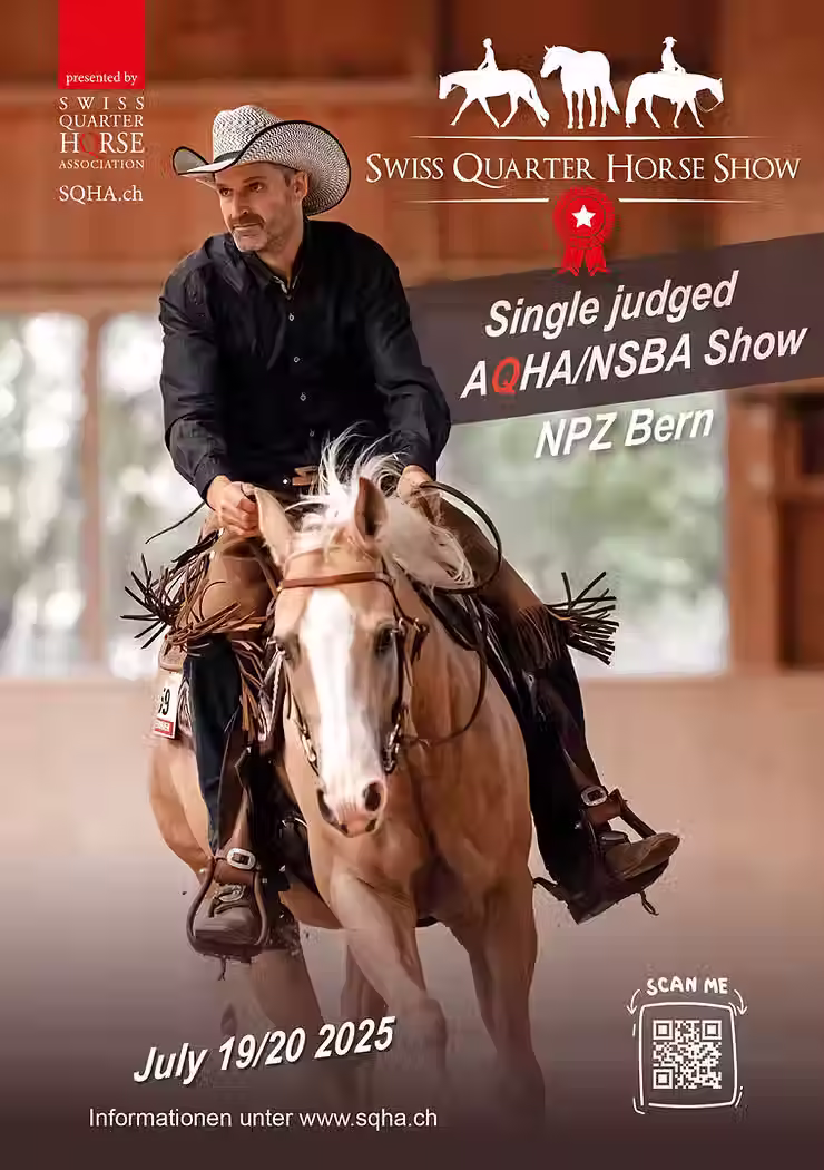 Vorschau: SQHA Summer Show 2025 im NPZ Bern